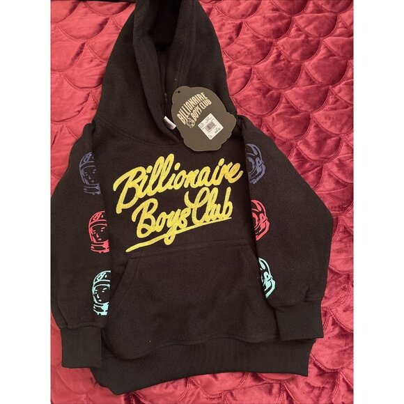 Billionaire Boys Club Polar Black Jersey Toddler 4T Preowned With Tags - Picture 1 of 8